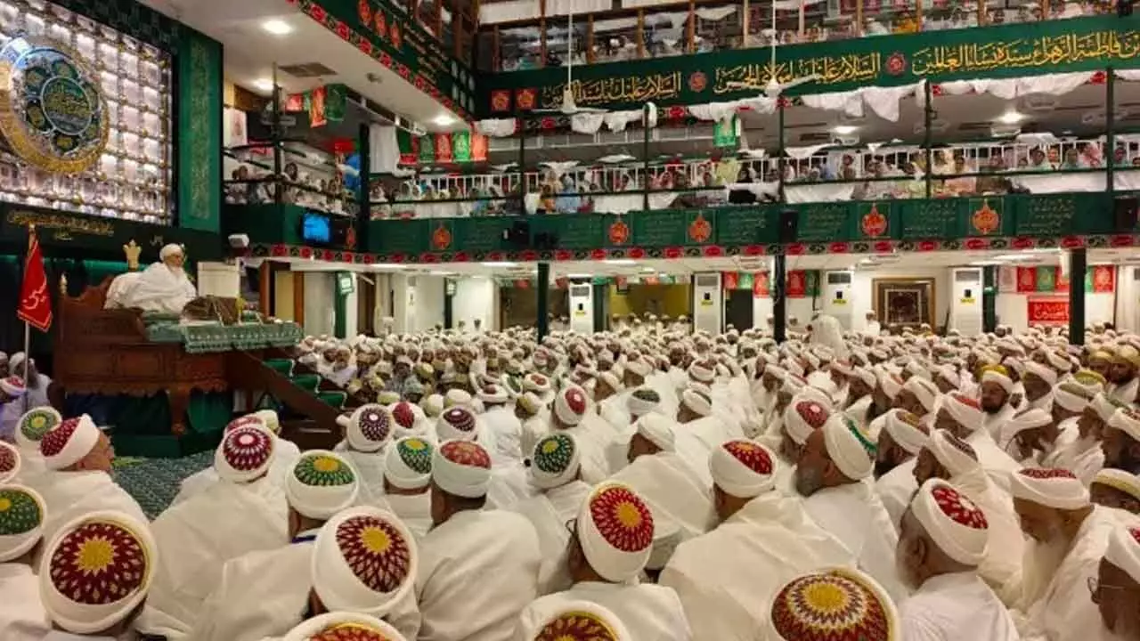 Dawoodi Bohras from all over the world descend on Hyderabad for congregations Dawoodi Bohras from all over the world descend on Hyderabad for congregations