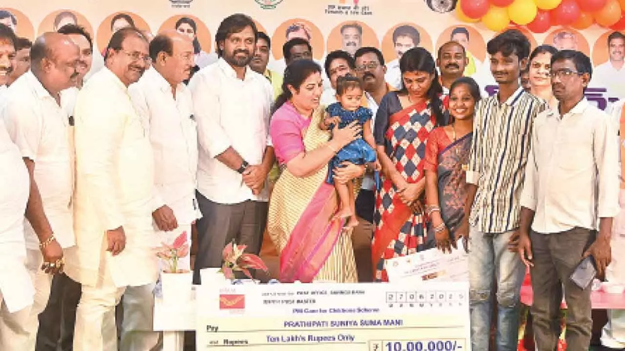 Covid orphaned girl receives first cheque in country Covid orphaned girl receives first cheque in country