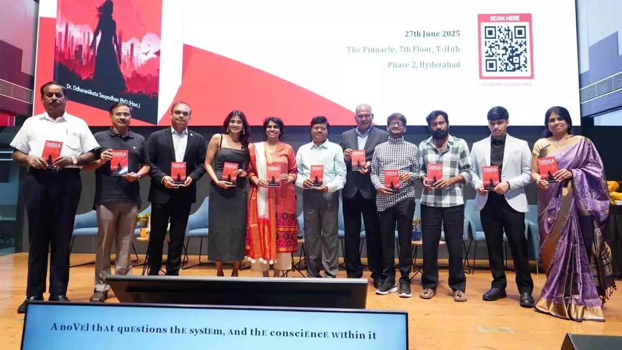 Disha Book Launch Garners Powerful Voices for Justice and Reform at T-Hub, Hyderabad Disha Book Launch Garners Powerful Voices for Justice and Reform at T-Hub, Hyderabad