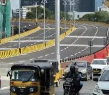 Hyderabads PJR flyover opens to free up Gachibowli-Kondapur traffic snarls: Photos