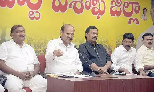 Minister Parthasarathy comes down against YSRCP leaders