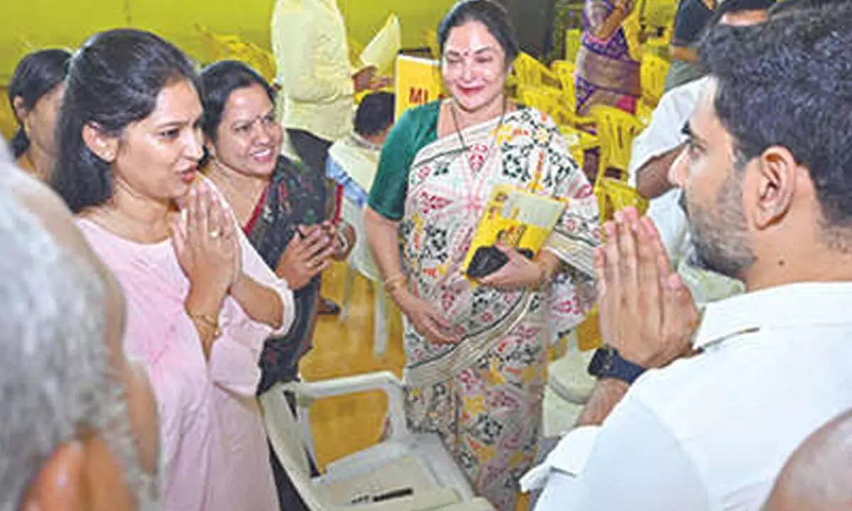 Lokesh urges TDP leaders to appreciate efforts of cadre Lokesh urges TDP leaders to appreciate efforts of cadre
