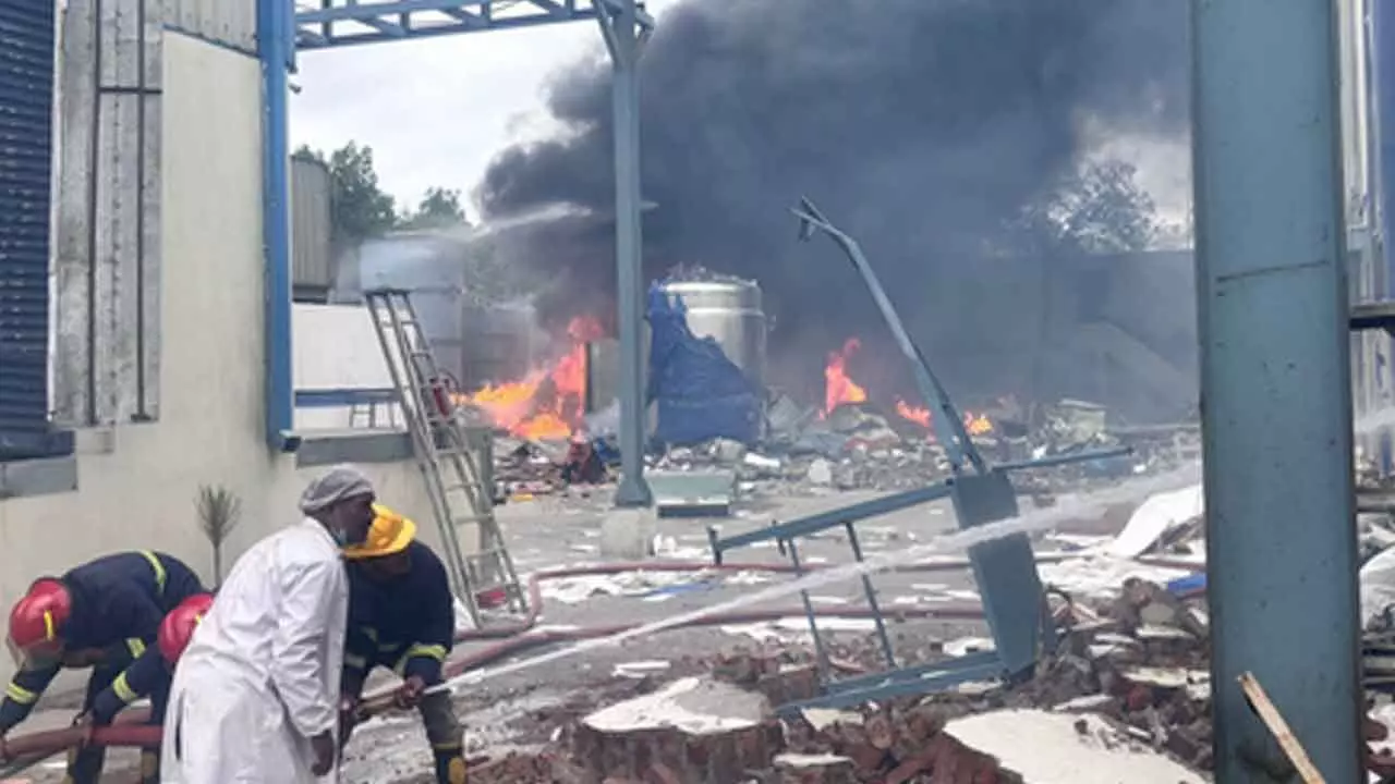 Eight killed in reactor blast at chemical factory in Telangana