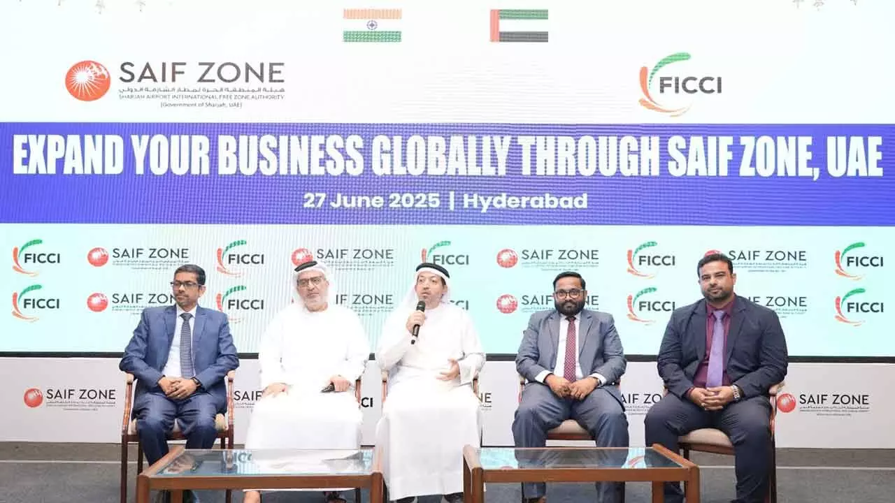 Indian Businesses Explore Global Expansion Opportunities via UAE at FICCI Hyderabad Forum Indian Businesses Explore Global Expansion Opportunities via UAE at FICCI Hyderabad Forum