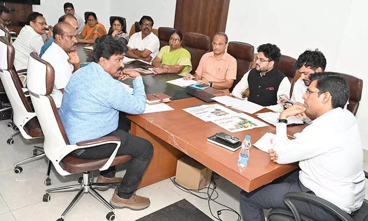 Complete beautification works at Tirupati’s water tanks: Collector Complete beautification works at Tirupati’s water tanks: Collector