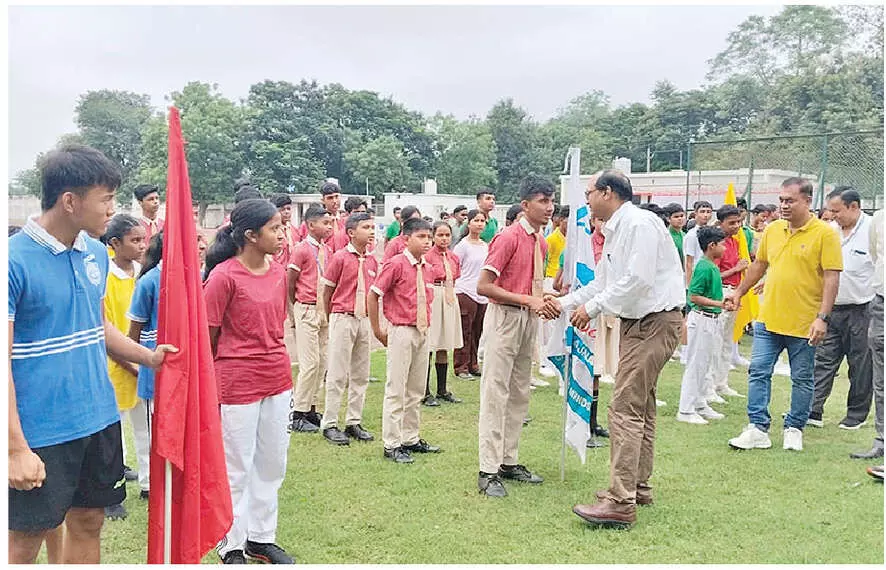 CISCE zonal athletics meet held CISCE zonal athletics meet held