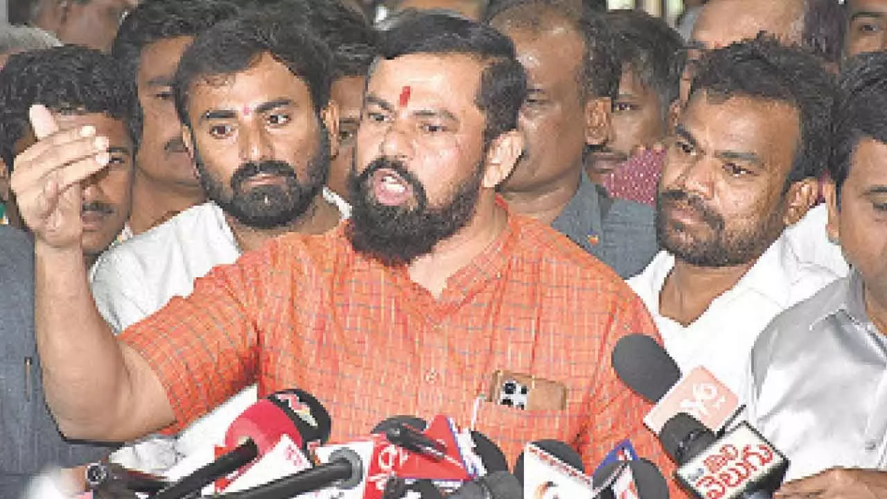 MLA Raja Singh resigns from BJP MLA Raja Singh resigns from BJP