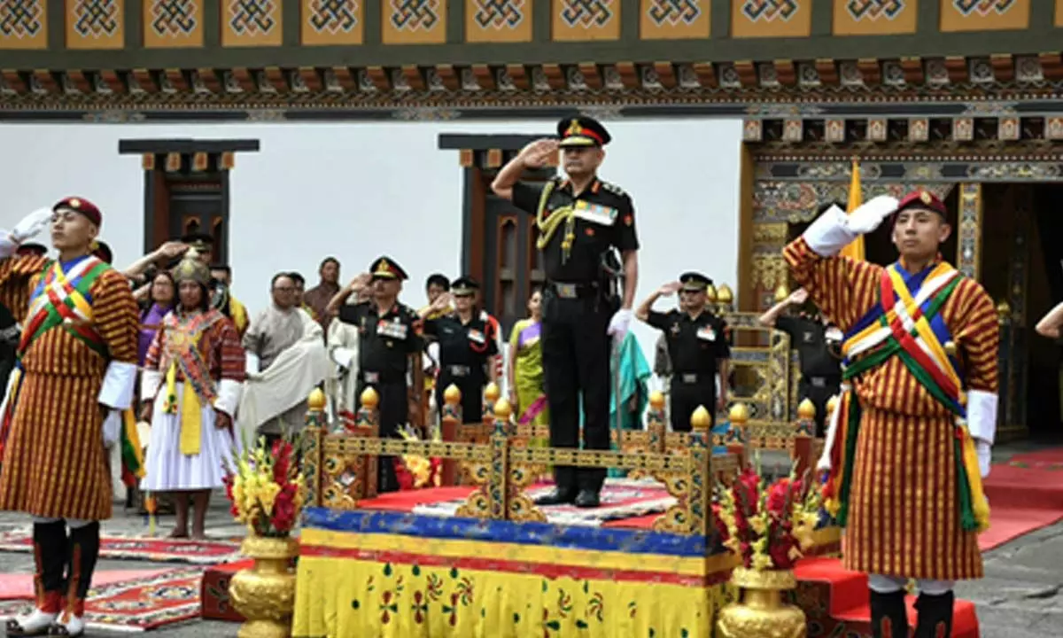 India and Bhutan deepen strategic defence cooperation during Army Chiefs visit India and Bhutan deepen strategic defence cooperation during Army Chiefs visit
