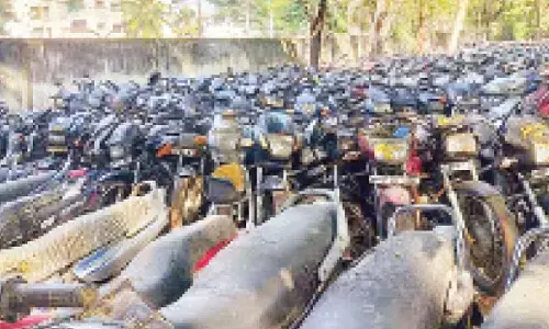 Hyd’bad police to auction 1,783 unclaimed vehicles