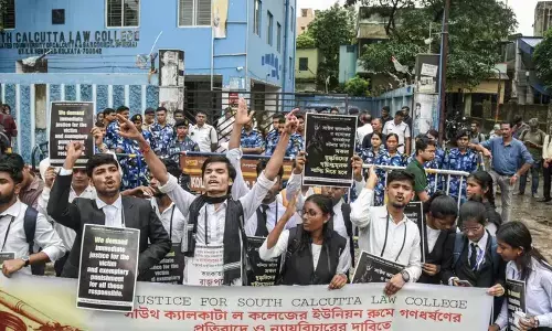Kolkata Law College Shuts Down Following Rape Case As Students Demand Campus Safety Reforms