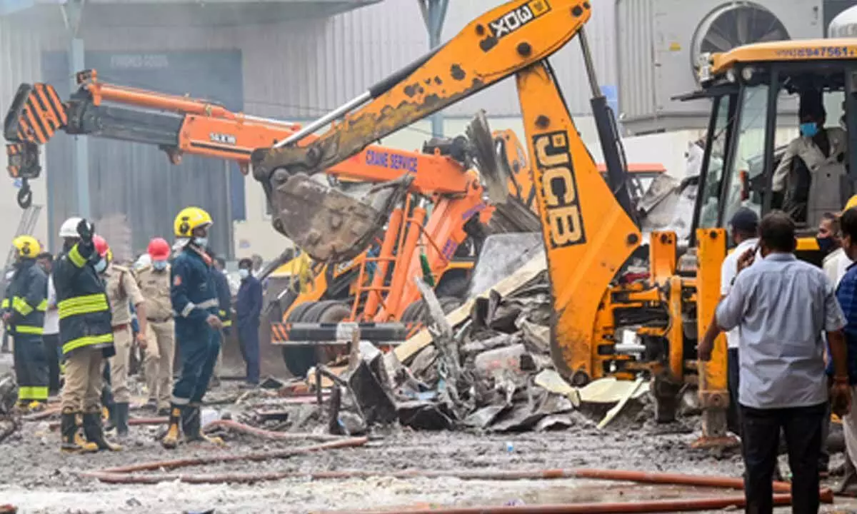 Telangana factory blast: 40 killed, 33 injured, says Sigachi Industries Telangana factory blast: 40 killed, 33 injured, says Sigachi Industries