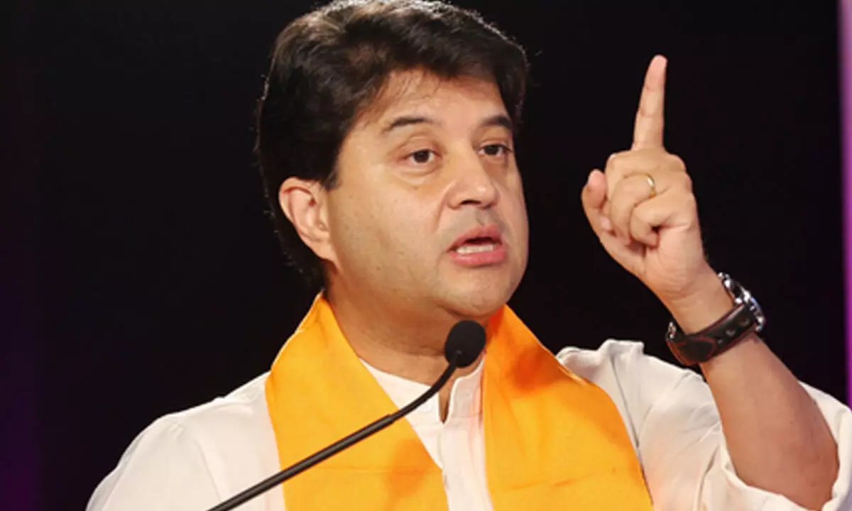 Congress not concerned about countrys pride: Jyotiraditya Scindia on Rahuls surrender jibe Congress not concerned about countrys pride: Jyotiraditya Scindia on Rahuls surrender jibe