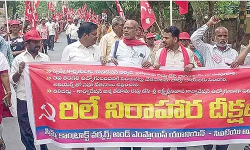 SVIMS contract employees intensify stir