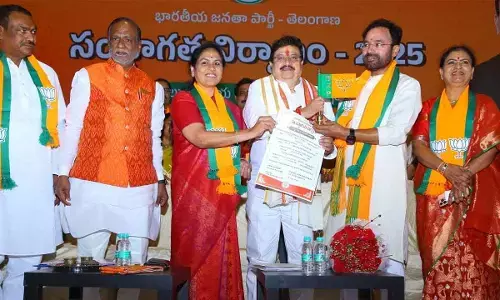 Winning polls our mission, says new TG BJP chief