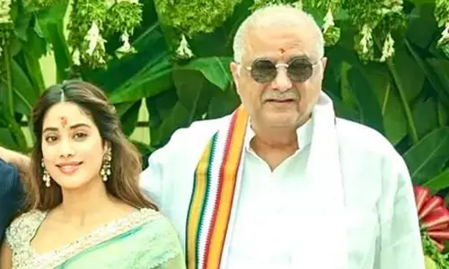 Janhvi Kapoor says Wow papa as Boney Kapoor flaunts his new look