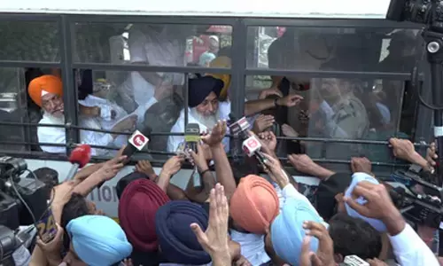 AAP has become so afraid of Akali Dal, says Sukhbir Badal after courting arrest