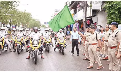 Anakapalli police get 16 new motorcycles