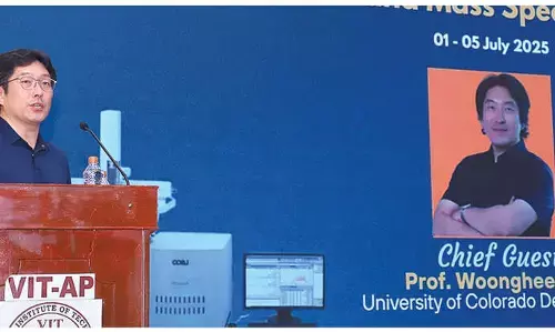 VIT-AP holds workshop on Mass Spectrometry