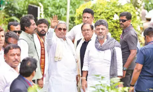 No dissatisfaction in the party: DK Shivakumar