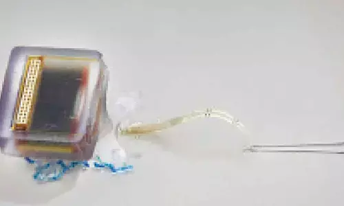 Implantable electronic device restores movement after spinal cord injury