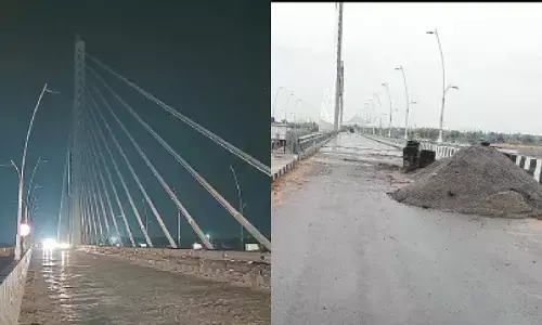 Karimnagar: Cable bridge remains ornamental
