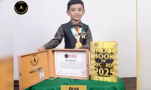 5-Year Old Boy Enters India Book of Records