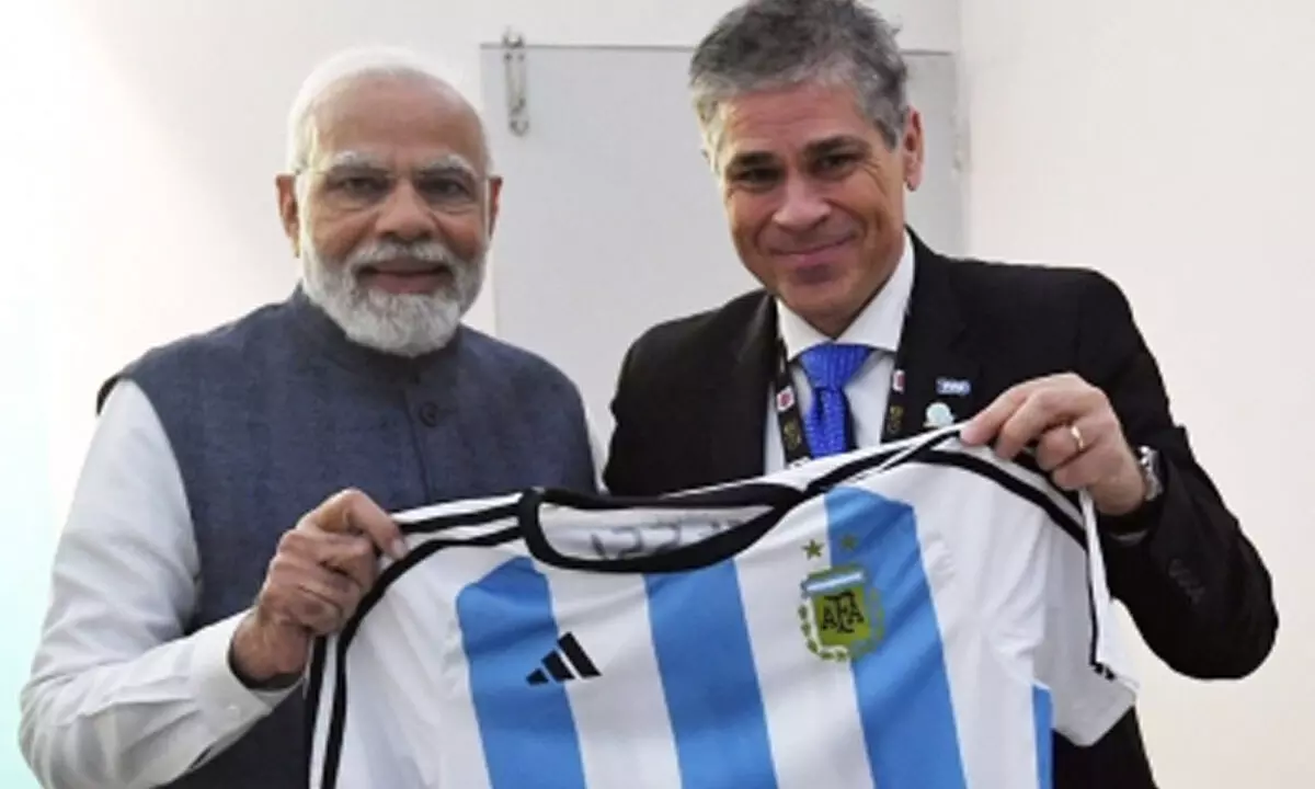 After holding key bilateral talks, PM Modi to visit iconic Boca stadium during Argentina visit After holding key bilateral talks, PM Modi to visit iconic Boca stadium during Argentina visit