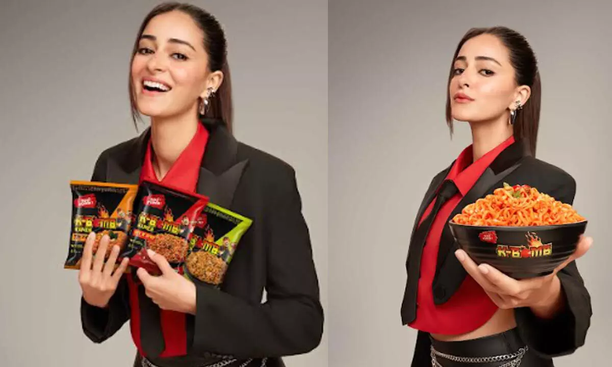 Too Yumm! Signs Ananya Panday as the Face of K-Bomb, Launches QR-Led Noodle Campaign That’s Stirring Buzz Too Yumm! Signs Ananya Panday as the Face of K-Bomb, Launches QR-Led Noodle Campaign That’s Stirring Buzz