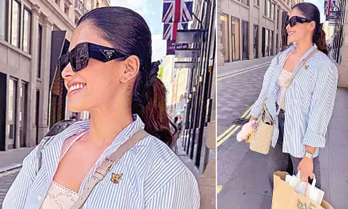 Rashmika shares glimpses from her London trip