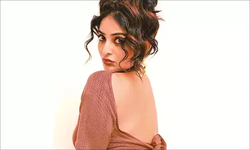 Ananya Nagalla show cases raw confidence