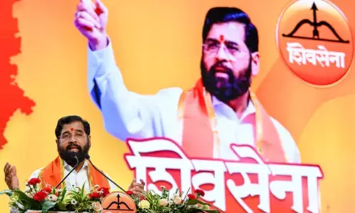 Deputy CM Shindes Jai Gujarat slogan creates storm in Maha politics