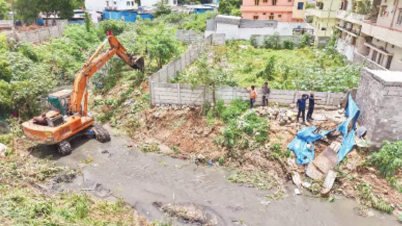 HYDRAA amps up drive to remove encroachments, clear open nalas
