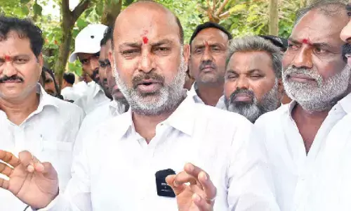 Cong must name its meeting ‘Samajika Anyaya Samara Bheri’: Bandi Sanjay