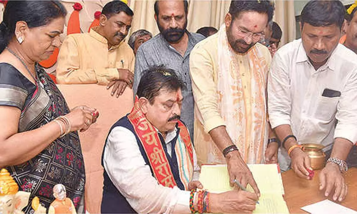 Ramchander Rao ups the ante against Congress and Kharge Ramchander Rao ups the ante against Congress and Kharge