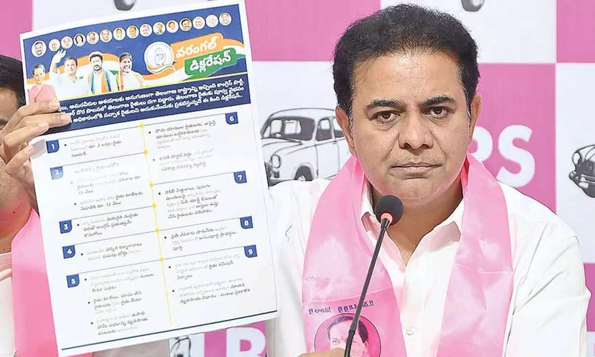 KTR picks up gauntlet, says ready for debate with CM
