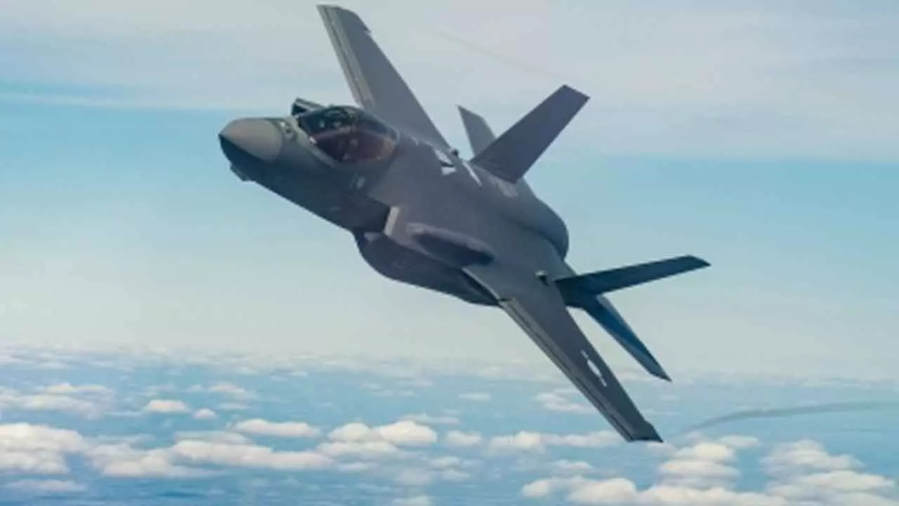 Three weeks after F-35B landing in Kerala, UK sends technicians team for repairing stranded jet Three weeks after F-35B landing in Kerala, UK sends technicians team for repairing stranded jet