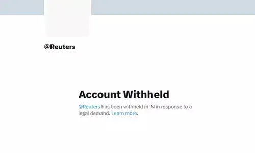 Govt says theres no directive to block Reuters X handle in India