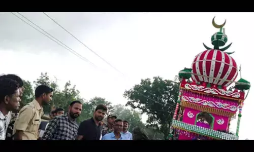 One dead, 4 injured as Tazia touches high-voltage wire during Muharram procession in Jharkhand