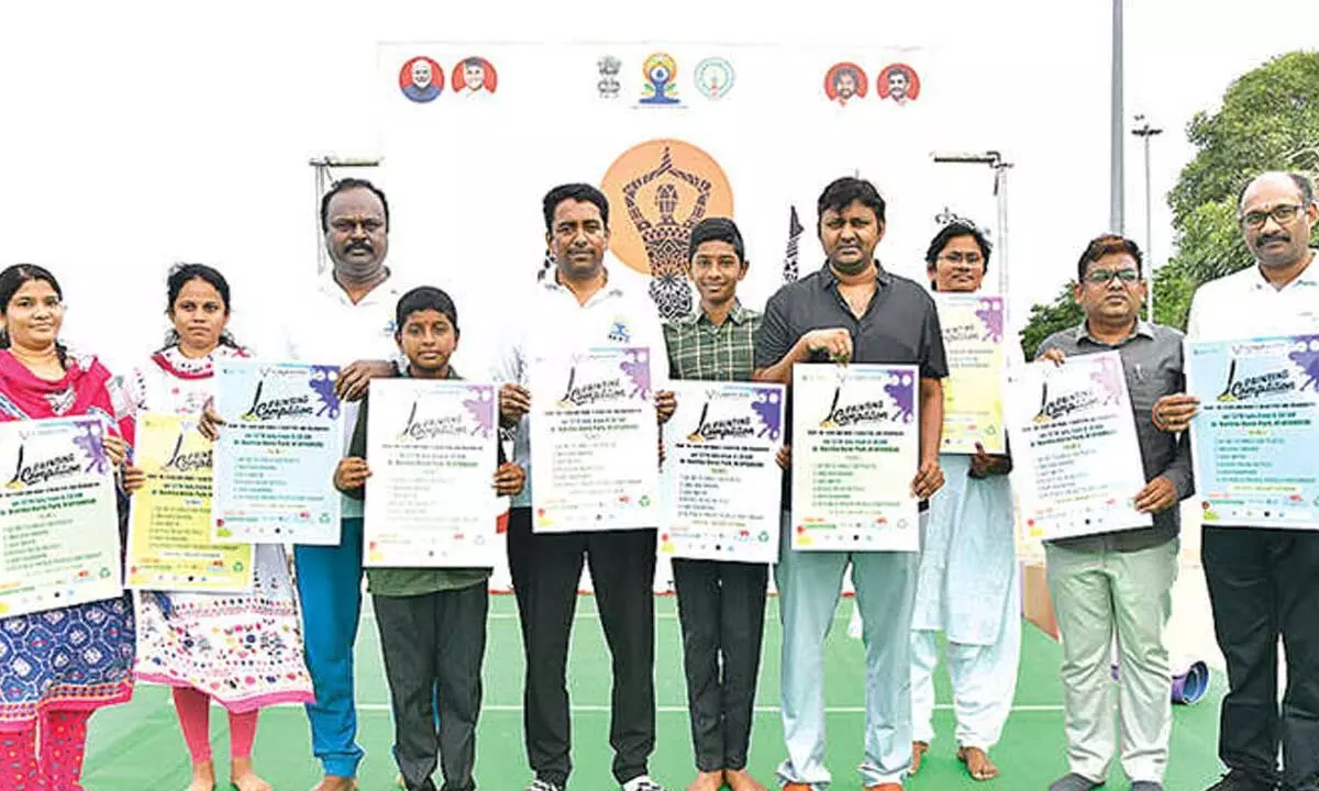 Krishna Riverfront set for artistic extravaganza with painting competition Krishna Riverfront set for artistic extravaganza with painting competition