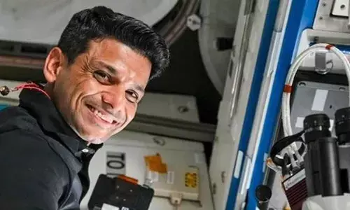 Shukla updates ISRO chief on Ax-4 activities