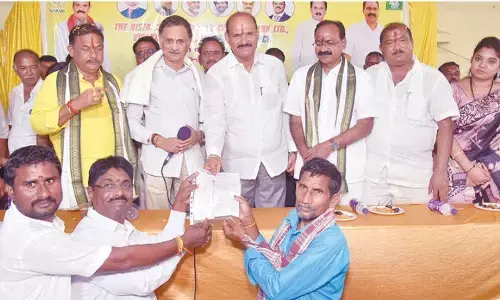 Previous YSRCP govt failed to handover TIDCO houses to beneficiaries
