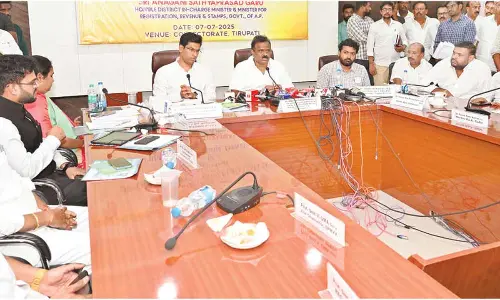 Keep Tirupati on top across sectors: Revenue Minister