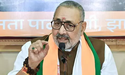 Conspiracy to defame Nitish Kumar, promote crime in Bihar, says Giriraj Singh