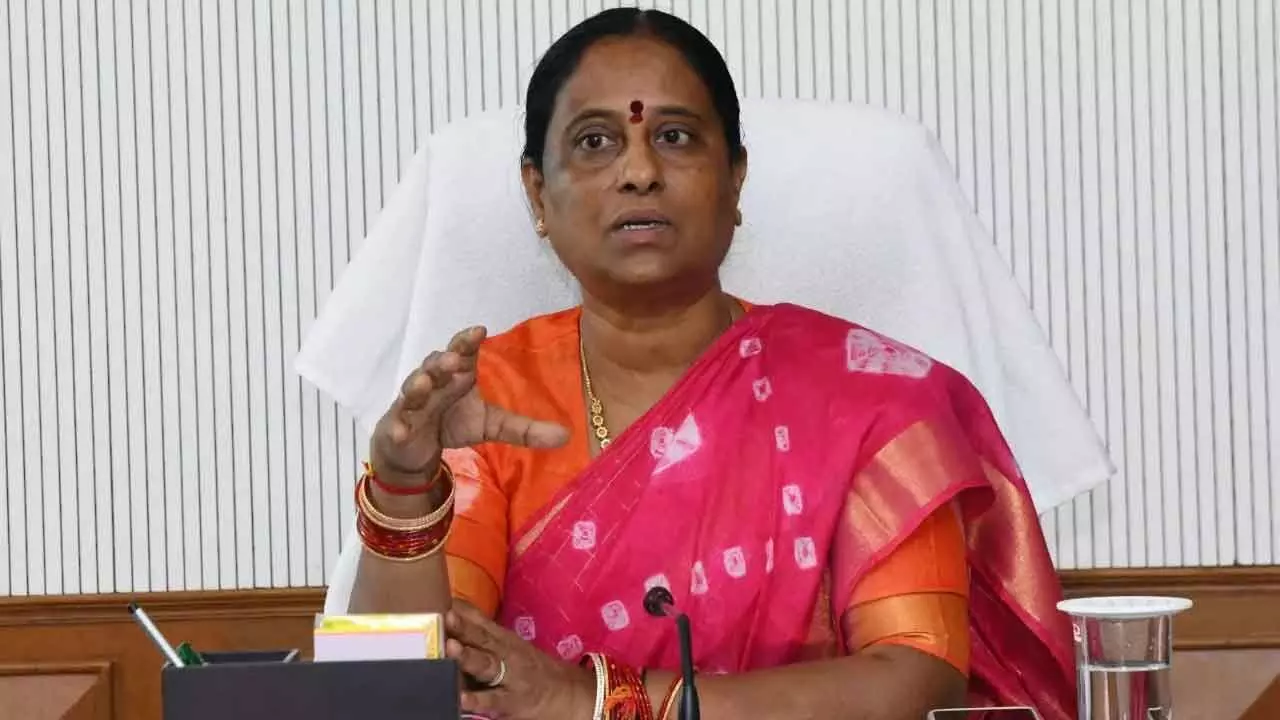 Min flays attack on Bhadradri EO; warns grabbers of God’s lands in AP Min flays attack on Bhadradri EO; warns grabbers of God’s lands in AP