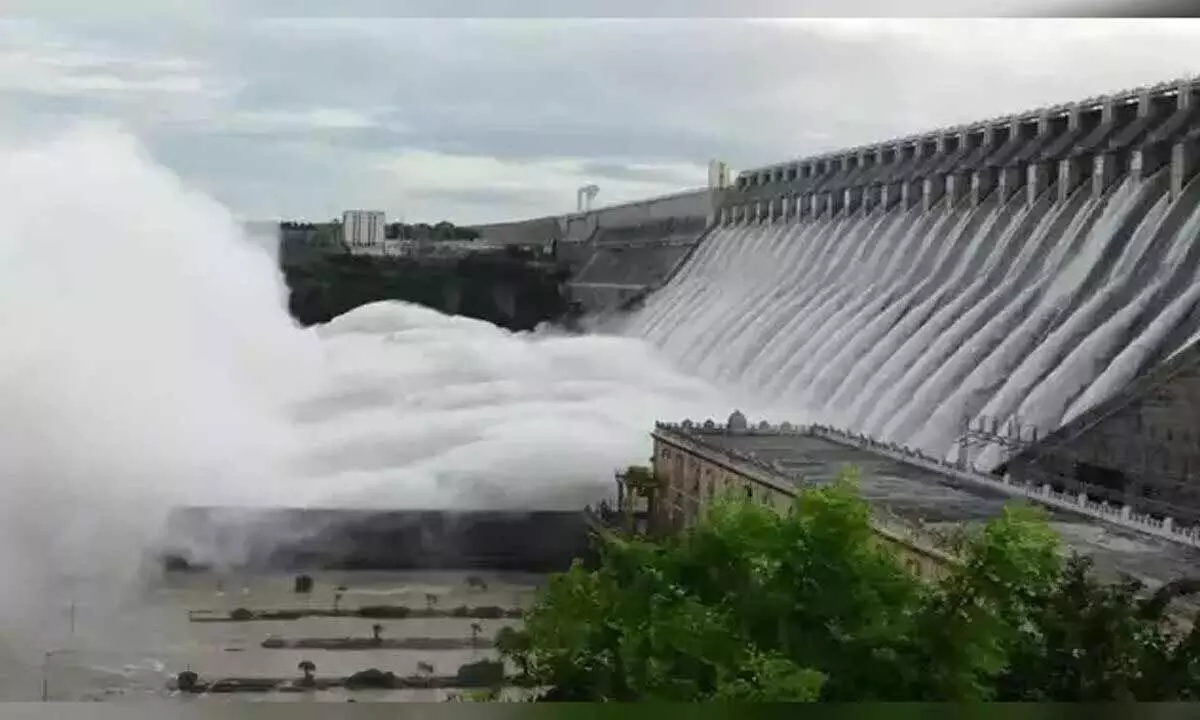 Nagarjuna Sagar Reservoir Faces Rising Flood Inflows
