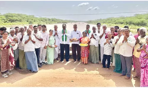Godavari water enters Krishna dist