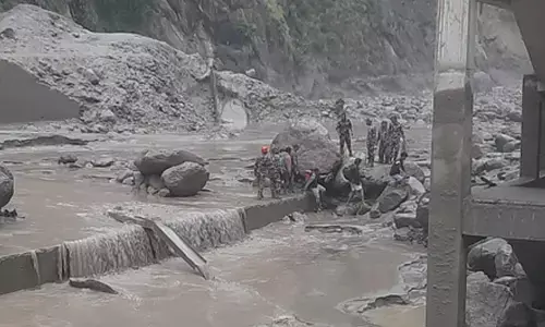 Flash floods wash away Nepal-China trade route, leave 8 dead