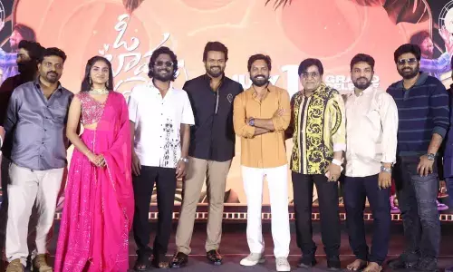 Manchu Manoj attends ‘Oh Bhama Ayyo Rama’ pre-release event; lauds Suhas for his journey