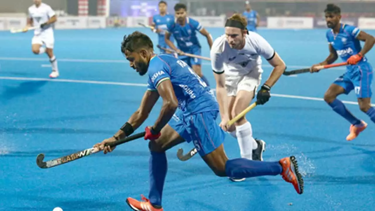 India A mens hockey team secures second win on Europe tour with 6-0 vcitory over Ireland