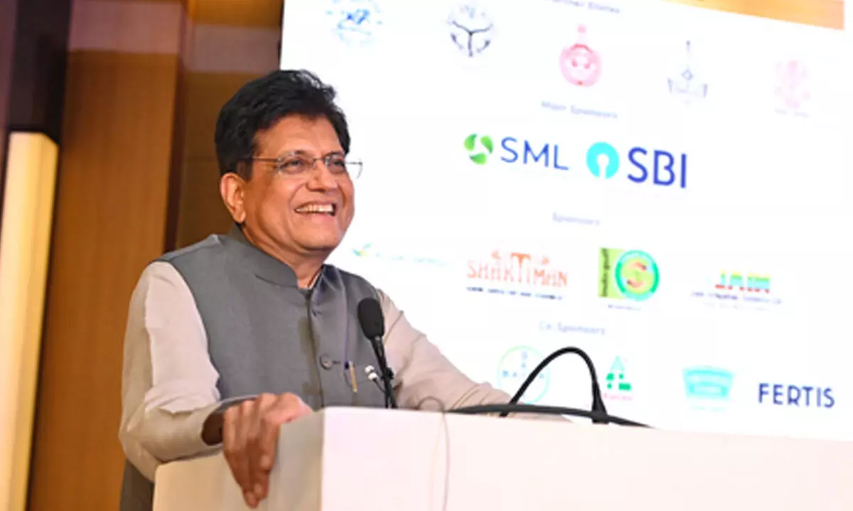 FTAs driving agri sector growth, 25 crore Soil Health Cards distributed: Piyush Goyal FTAs driving agri sector growth, 25 crore Soil Health Cards distributed: Piyush Goyal